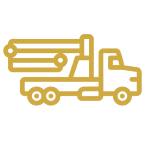 concrete pump truck by Berkah Icon from Noun Project (CC BY 3.0)